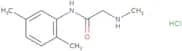 N-(2,5-Dimethylphenyl)-2-(methylamino)acetamide hydrochloride