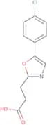 3-[5-(4-Chloro-phenyl)-oxazol-2-yl]-propionic acid