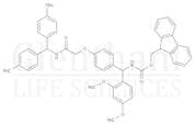 Rink Amide MBHA resin (100 - 200 mesh); loading 0.79 mmol/g