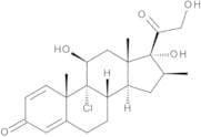 9-Chloro-11β,17,21-trihydroxy-16β-methylpregna-1,4-diene-3,20-dione (Beclometasone)
