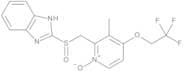 2-[(RS)-[[3-Methyl-1-oxido-4-(2,2,2-trifluoroethoxy)pyridin-2-yl]methyl]sulphinyl]-1H-benzimidazol…