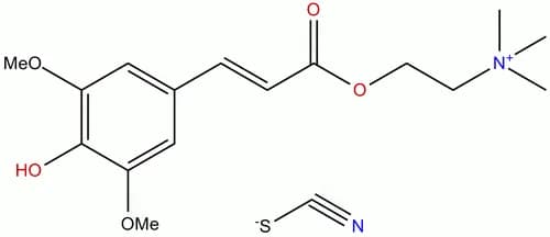 Sinapine thiocyanate