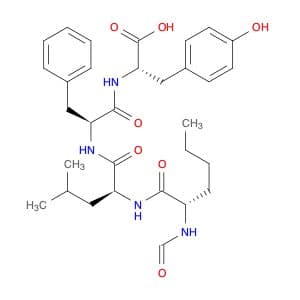 L-Tyrosine,N-[N-[N-(N-formyl-L-norleucyl)-L-leucyl]-L-phenylalanyl]- (9CI)