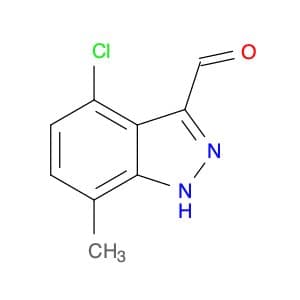 4-Chloro-7-methyl-1H-indazole-3-carbaldehyde