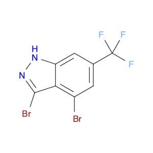 3,4-Dibromo-6-(trifluoromethyl)-1H-indazole