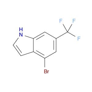1H-Indole, 4-broMo-6-(trifluoroMethyl)-