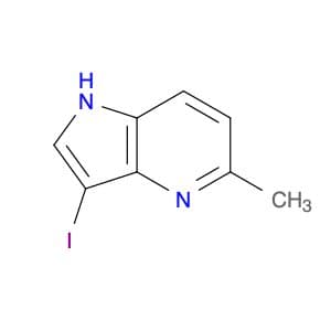 1H-Pyrrolo[3,2-b]pyridine, 3-iodo-5-methyl-
