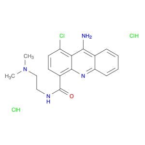 4-Acridinecarboxamide,9-amino-1-chloro-N-[2-(dimethylamino)ethyl]-, hydrochloride (1:2)