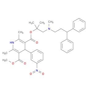 3-{1-[(3,3-diphenylpropyl)(methyl)amino]-2-methylpropan-2-yl} 5-methyl 2,6-dimethyl-4-(3-nitrophen…