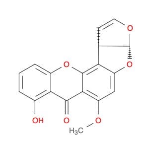 (3aR,​12cS)​-​3a,​12c-​Dihydro-​8-​hydroxy-​6-​methoxy-​7H-​furo[3',​2':4,​5]​furo[2,​3-​c]​xanthe…