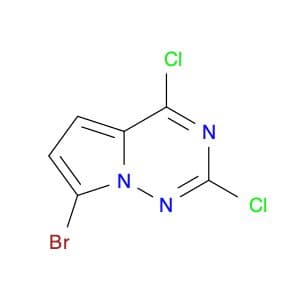 Pyrrolo[2,1-f][1,2,4]triazine, 7-bromo-2,4-dichloro-