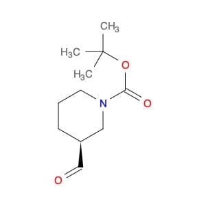 1-Piperidinecarboxylic acid, 3-formyl-, 1,1-dimethylethyl ester, (3S)-