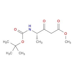 Pentanoic acid, 4-[[(1,1-dimethylethoxy)carbonyl]amino]-3-oxo-, methyl ester, (4S)-