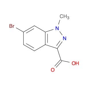 1H-Indazole-3-carboxylic acid, 6-bromo-1-methyl-