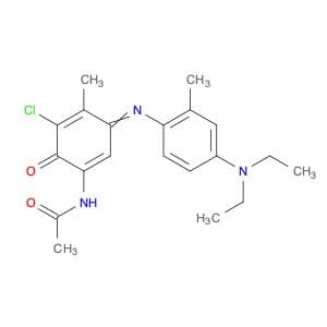 N-(5-Chloro-3-((4-(diethylamino)-2-methylphenyl)imino)-4-methyl-6-oxocyclohexa-1,4-dien-1-yl)aceta…