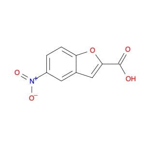 2-Benzofurancarboxylic acid, 5-nitro-
