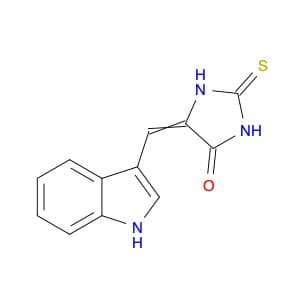 5-((1H-Indol-3-yl)methylene)-2-thioxoimidazolidin-4-one