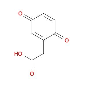 1,4-Cyclohexadiene-1-acetic acid, 3,6-dioxo-