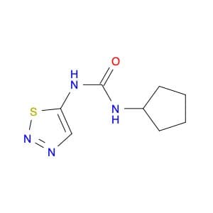 Urea, N-cyclopentyl-N'-1,2,3-thiadiazol-5-yl-