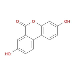 6H-Dibenzo[b,d]pyran-6-one, 3,8-dihydroxy-
