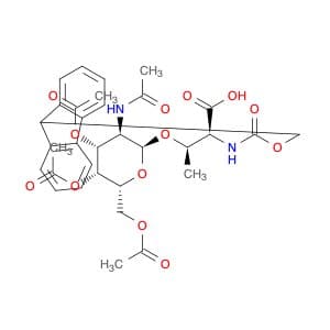 L-Threonine, N-[(9H-fluoren-9-ylmethoxy)carbonyl]-O-[3,4,6-tri-O-acetyl-2-(acetylamino)-2-deoxy-α-…