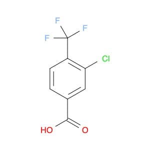 Benzoic acid, 3-chloro-4-(trifluoromethyl)-