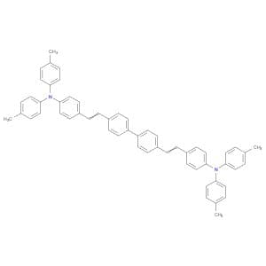 Benzenamine, 4,4'-([1,1'-biphenyl]-4,4'-diyldi-2,1-ethenediyl)bis[N,N-bis(4-methylphenyl)-