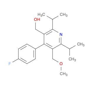 3-Pyridinemethanol, 4-(4-fluorophenyl)-5-(methoxymethyl)-2,6-bis(1-methylethyl)-