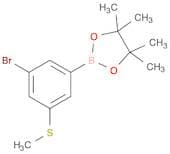 1,3,2-Dioxaborolane, 2-[3-bromo-5-(methylthio)phenyl]-4,4,5,5-tetramethyl-