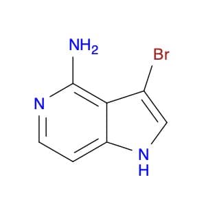 1H-Pyrrolo[3,2-c]pyridin-4-amine, 3-bromo-