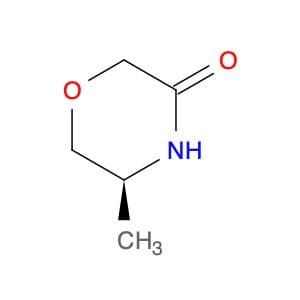 3-Morpholinone, 5-methyl-, (5S)-