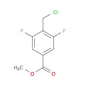 Benzoic acid, 4-(chloromethyl)-3,5-difluoro-, methyl ester