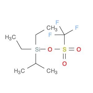 Methanesulfonic acid, 1,1,1-trifluoro-, diethyl(1-methylethyl)silyl ester