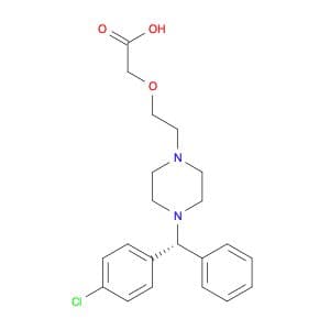 Acetic acid, 2-[2-[4-[(R)-(4-chlorophenyl)phenylmethyl]-1-piperazinyl]ethoxy]-