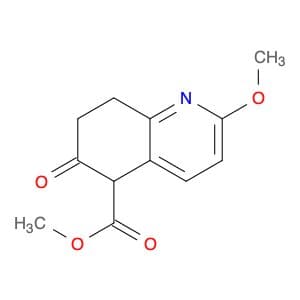 5-Quinolinecarboxylic acid, 5,6,7,8-tetrahydro-2-methoxy-6-oxo-, methyl ester