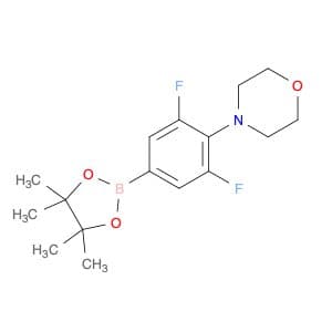 Morpholine, 4-[2,6-difluoro-4-(4,4,5,5-tetramethyl-1,3,2-dioxaborolan-2-yl)phenyl]-