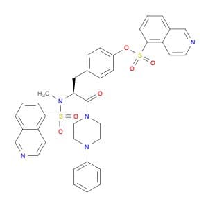 5-Isoquinolinesulfonic acid, 4-[(2S)-2-[(5-isoquinolinylsulfonyl)methylamino]-3-oxo-3-(4-phenyl-1-…