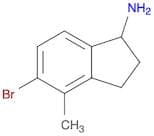 5-Bromo-4-methyl-2,3-dihydro-1H-inden-1-amine