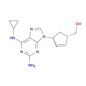 2-Cyclopentene-1-methanol, 4-[2-amino-6-(cyclopropylamino)-9H-purin-9-yl]-, (1S,4R)-