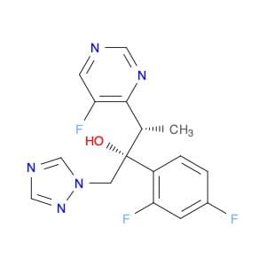4-Pyrimidineethanol, α-(2,4-difluorophenyl)-5-fluoro-β-methyl-α-(1H-1,2,4-triazol-1-ylmethyl)-, (α…