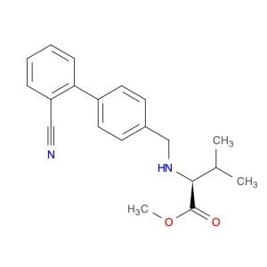 (S)-Methyl 2-(((2'-cyano-[1,1'-biphenyl]-4-yl)methyl)amino)-3-methylbutanoate