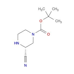 1-Piperazinecarboxylic acid, 3-cyano-, 1,1-dimethylethyl ester, (3R)-