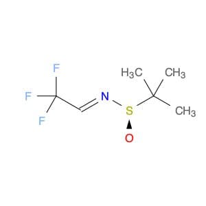 2-Propanesulfinamide, 2-methyl-N-(2,2,2-trifluoroethylidene)-, [S(R)]-