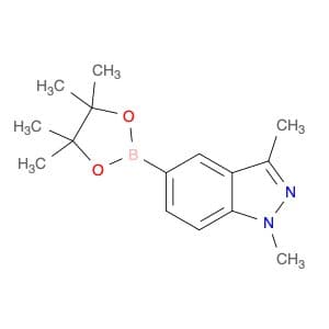 1H-Indazole, 1,3-dimethyl-5-(4,4,5,5-tetramethyl-1,3,2-dioxaborolan-2-yl)-