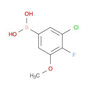 Boronic acid, B-(3-chloro-4-fluoro-5-methoxyphenyl)-
