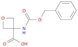3-Oxetanecarboxylic acid, 3-[[(phenylmethoxy)carbonyl]amino]-