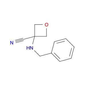 3-Oxetanecarbonitrile, 3-[(phenylmethyl)amino]-