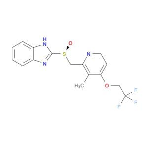 1H-Benzimidazole, 2-[(S)-[[3-methyl-4-(2,2,2-trifluoroethoxy)-2-pyridinyl]methyl]sulfinyl]-