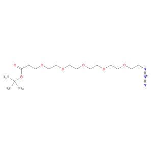 4,7,10,13,16-Pentaoxaoctadecanoic acid, 18-azido-, 1,1-dimethylethyl ester