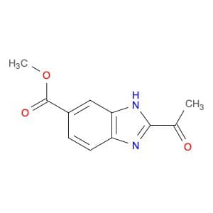 Methyl 2-acetyl-1H-benzo[d]imidazole-6-carboxylate